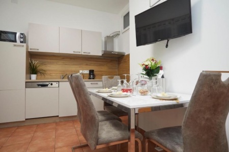 Living room and kitchen 